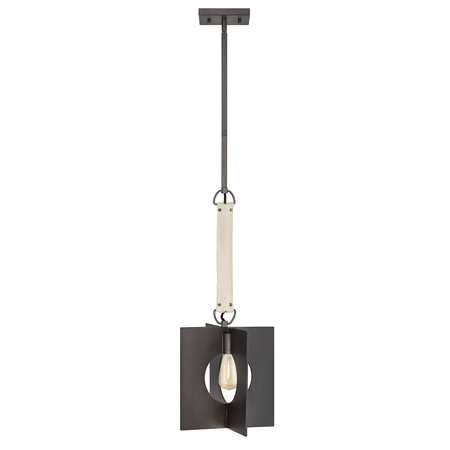 Lampa suspendata Ludlow 1 Light Pendant – Brushed Graphite