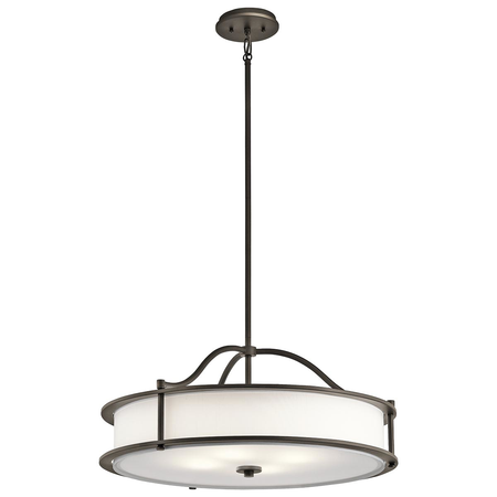 Lampa suspendata emory 4 light chandelier/semi flush – olde bronze
