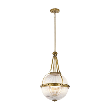 Lampa suspendata Aster 3 Light Pendant – Natural Brass