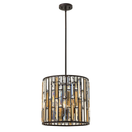 Lampa suspendata Gemma 3 Light Pendant – Vintage Bronze