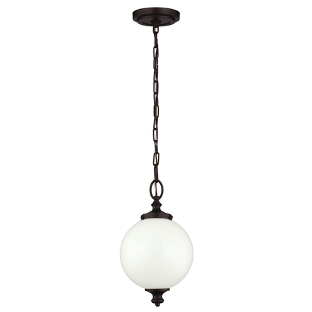 Lampa suspendata Parkman 1 Light Small Pendant – Oil Rubbed Bronze