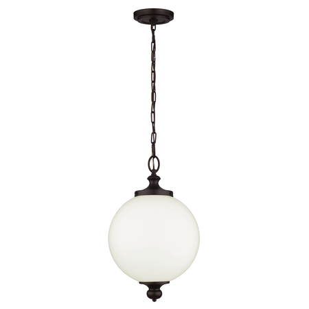 Lampa suspendata Parkman 1 Light Large Pendant – Oil Rubbed Bronze