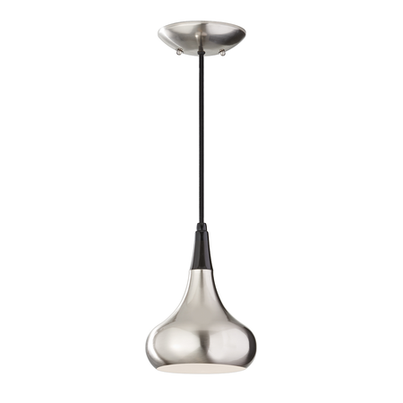 Lampa suspendata Beso 1 Light Mini Pendant – Brushed Steel