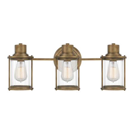 Aplica riggs 3 light wall light