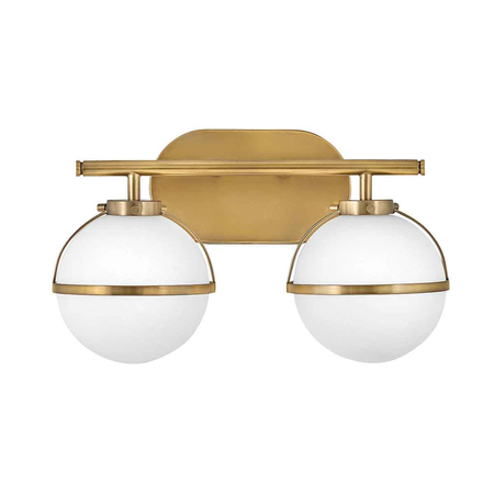 Aplica hollis 2 light wall light