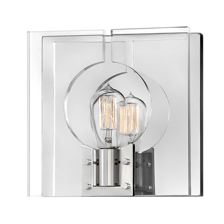 Aplica Ludlow 1 Light Wall Light – Polished Nickel