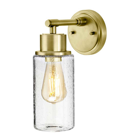 Aplica Morvah 1 Light Wall Light – Brushed Brass