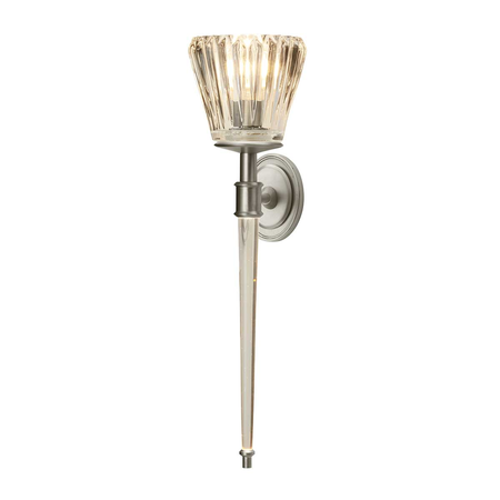 Aplica Agatha 2 Light Wall Light – Brushed Nickel