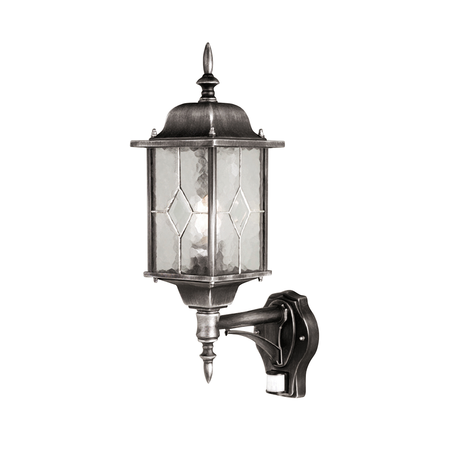 Aplica Wexford 1 Light Up Wall Lantern With PIR