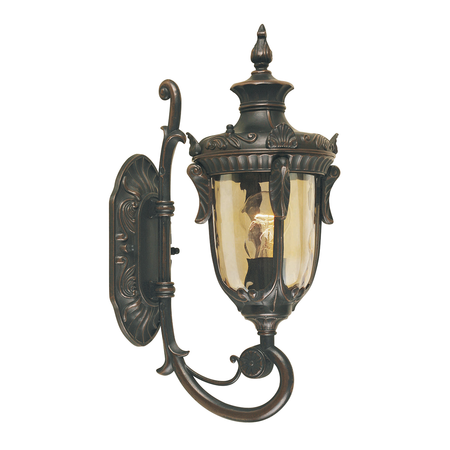 Aplica Philadelphia 1 Light Small Wall Lantern – Old Bronze