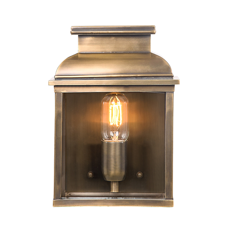 Aplica Old Bailey 1 Light Wall Lantern – Brass