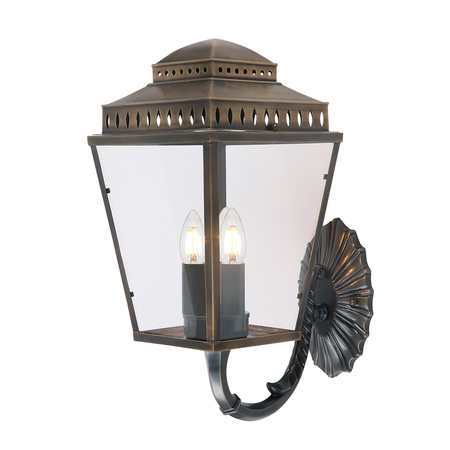 Aplica Mansion House 3 Light Wall Lantern – Brass