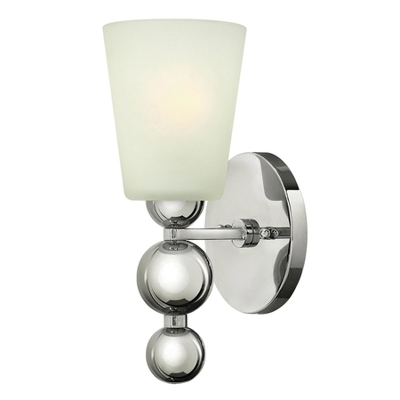 Aplica Zelda 1 Light Wall Light – Polished Nickel