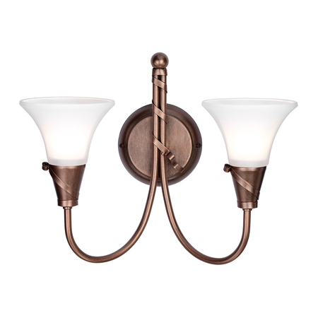 Aplica Emily 2 Light Wall Light – Copper