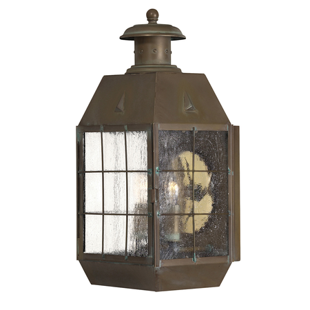 Nantucket 2 Light Large Wall Lantern