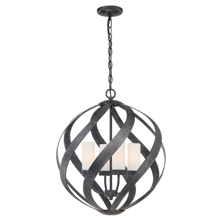 Corp de iluminat pentru exteriorBlacksmith 4 Light Outdoor Chandeliers