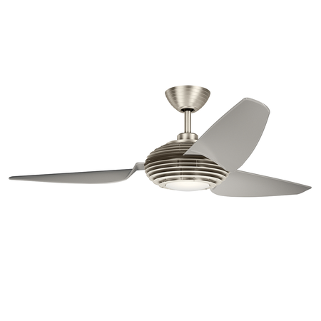 Lustra cu ventilator Voya – 60in / 152cm Fan – Brushed Stainless Steel