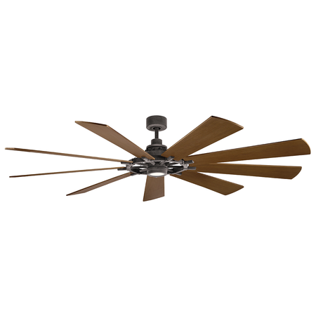 Lustra cu ventilator gentry xl – 85in / 216cm fan – weathered zinc