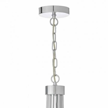 Lampa suspendata Lyon 8lt Pendant Polished Chrome & Crystal