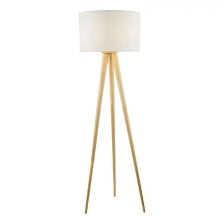 Lampadar de podeaivor tripod floor lamp light oak base only