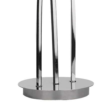 Lampadar de podeamorgan 3 light floor lamp polished chrome