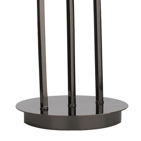 Lampadar de podeaMorgan 3 Light Floor Lamp Black Chrome