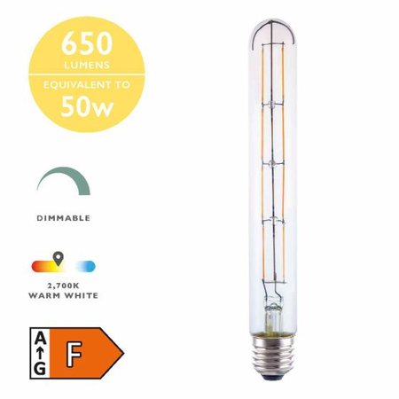 Sursa de iluminat (Pack of 5) LED Tube Light Bulb (Lamp) ES/E27 6W 650LM