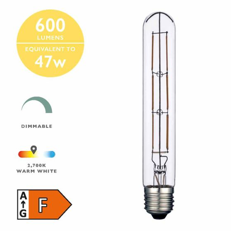 Sursa de iluminat (Pack of 5) LED Tube Light Bulb (Lamp) ES/E27 6W 600LM