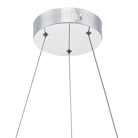 Lampa suspendata Altamura Pendant Polished Chrome and Crystal LED