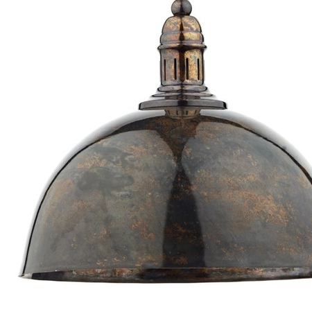 Lampa suspendata Yoko 1 Light Pendant Mottled Bronze