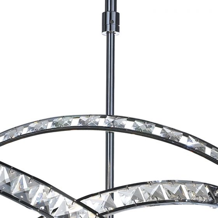 Lampa suspendata Eternity 10 Light Pendant Faceted Crystal and Polished Chrome