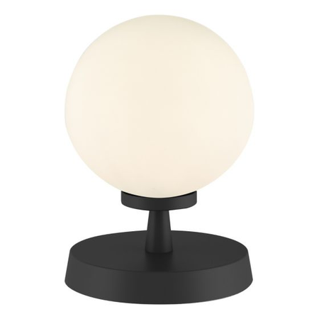 Veioza Esben Touch Table Lamp Matt Black With Opal Glass