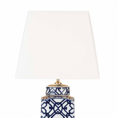 Veioza Mystic Table Lamp Blue And White Base Only