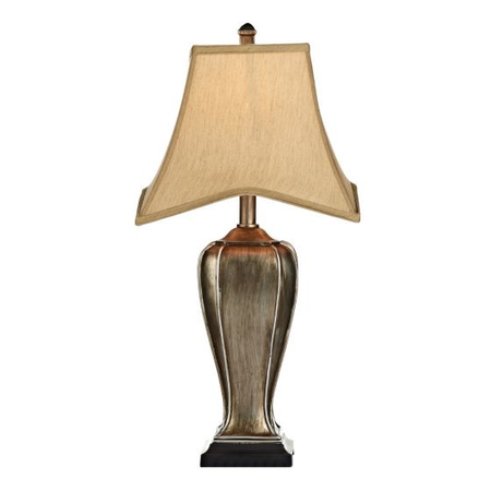 Veioza Emlyn Table Lamp Silver/Gold With Shade