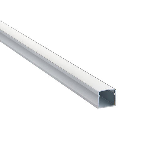 Profile banda led, Rigel Surface Wide 2m Aluminium Profile/Extrusion Silver