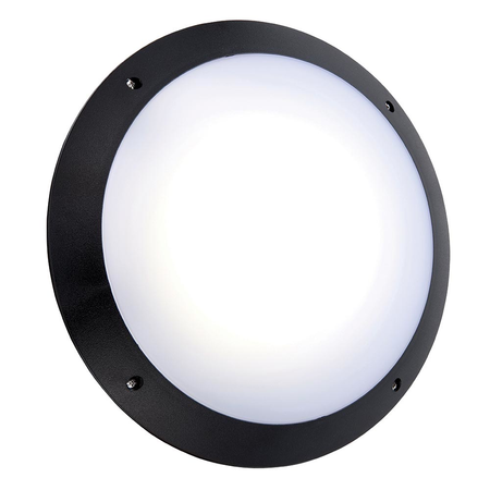 Aplica pentru iluminat decorativ exterior, Seran Microwave plain IP65 12W daylight white