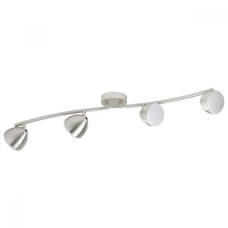 Spot Calvos 96809, nichel, D:25cm, 4x6W-LED, 2000lm, 3000K, lumina alba calda