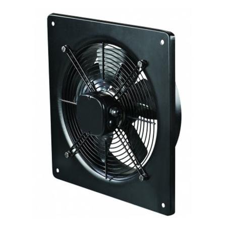 Ventilator axial de perete diam 400mm, 3580 mc/h