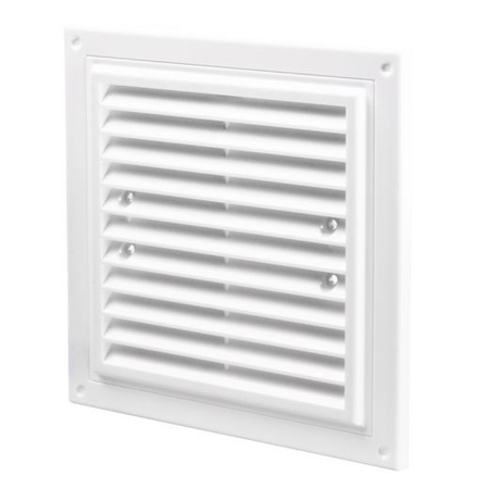 Grila ventilatie 150x150mm cu plasa