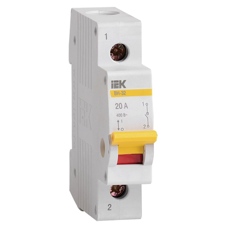 Iek - Separator (mini-contact-breaker) vn-32 1p 20a