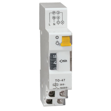 Automat de scara to47 16a 230v pentru din-rail