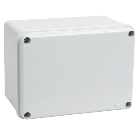 Doza KM41261 pull box pentru montaj aparent 150x110x85 mm IP44 (RAL7035, smooth walls)