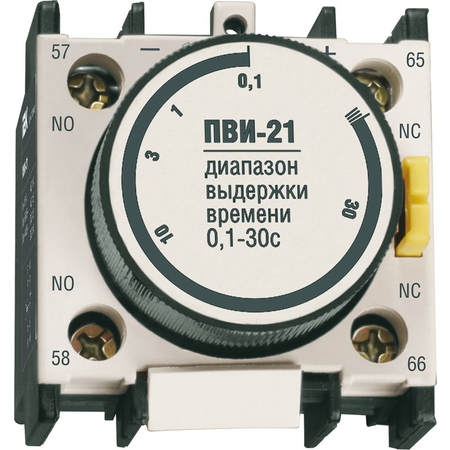 Contact extensions PVI-13 delay when Selector ing on. 0,1-3 seconds 1z+1P