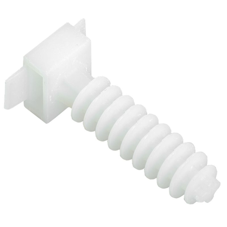 Dowel base bd 35x10mm pentru brida alb (100 pcs)