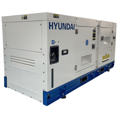 Generator de curent trifazat cu motor diesel HYUNDAI 56kw/62kw 72kva/79kva 380v