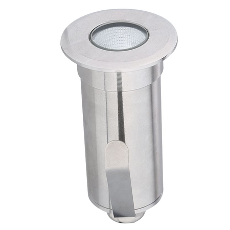 Spot pardoseala din inox led 3w lumina neutra 12v