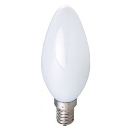 Bec clasic b35 – opal – 230v/60w e27