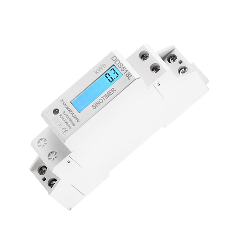 Contor monofazat de energie electrica KWH120V 5(32)A 60Hz DDS518L ecran digital LED