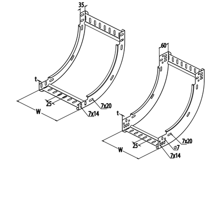 Unghi interior jgheab metalic – imbinare rapida 300 60 0.7