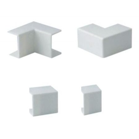 Accesorii pentru canal pentru cablu EKO set 10 buc. unghi exterior 16x16